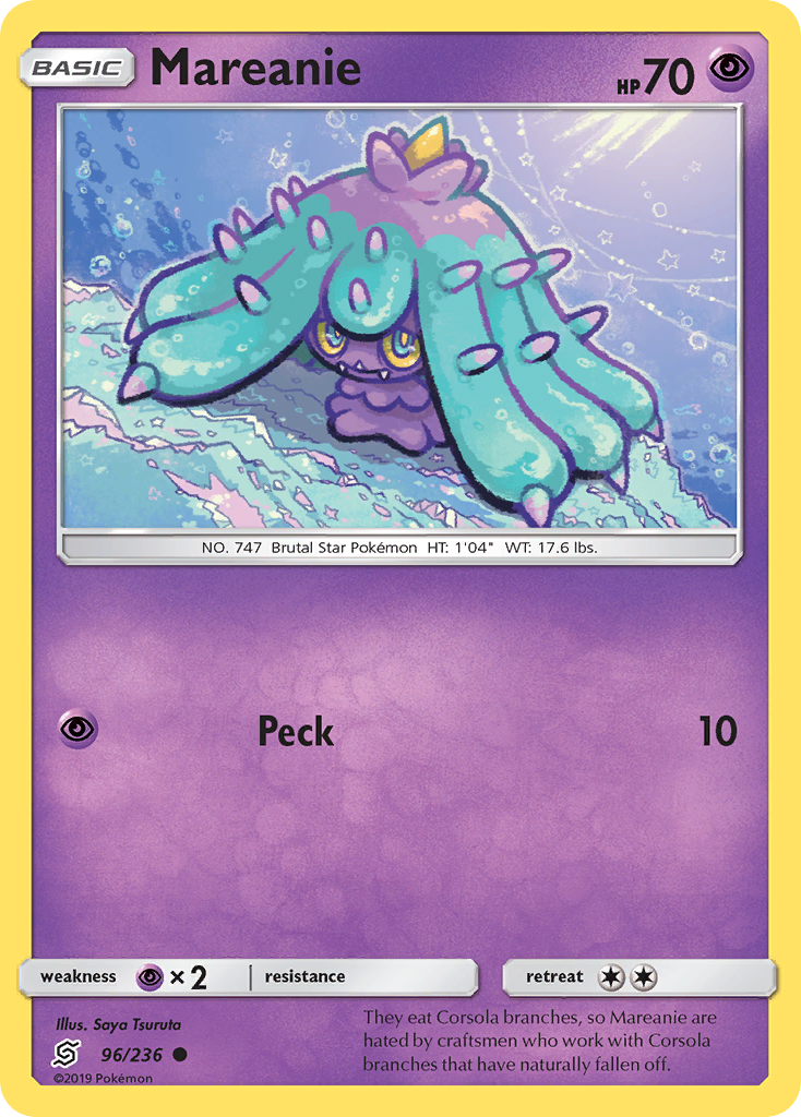 Mareanie (96/236) [Sun & Moon: Unified Minds] | Galactic Gamez