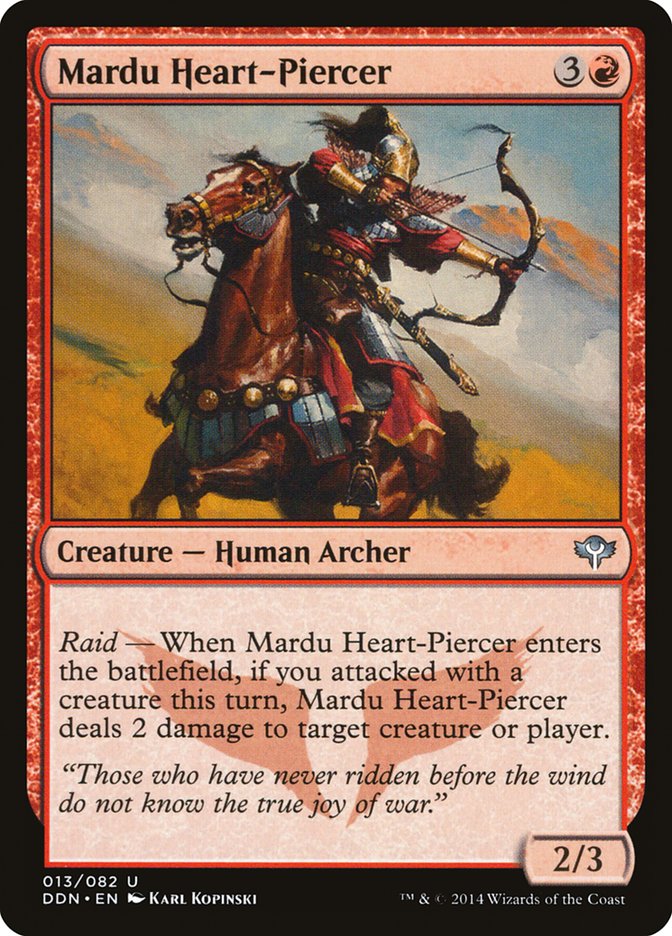 Mardu Heart-Piercer [Duel Decks: Speed vs. Cunning] | Galactic Gamez