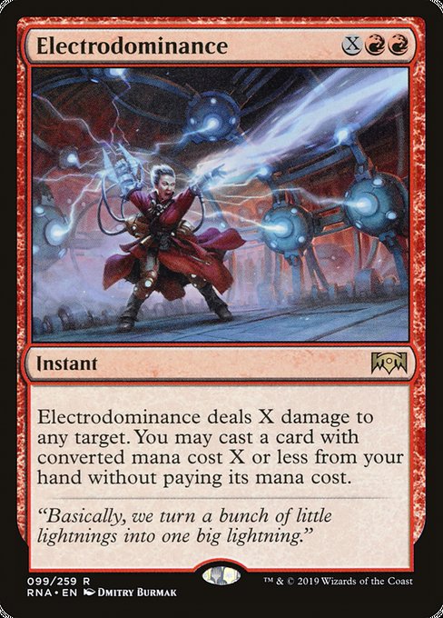 Electrodominance [Ravnica Allegiance] | Galactic Gamez