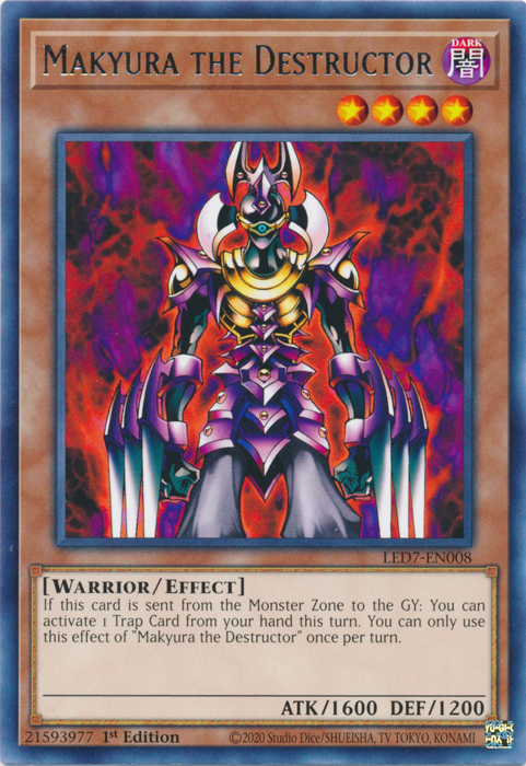 Makyura the Destructor [LED7-EN008] Rare | Galactic Gamez
