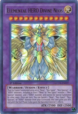 Elemental HERO Divine Neos [LCGX-EN077] Ultra Rare | Galactic Gamez