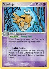 Shedinja (14/107) (Theme Deck Exclusive) [EX: Deoxys] | Galactic Gamez