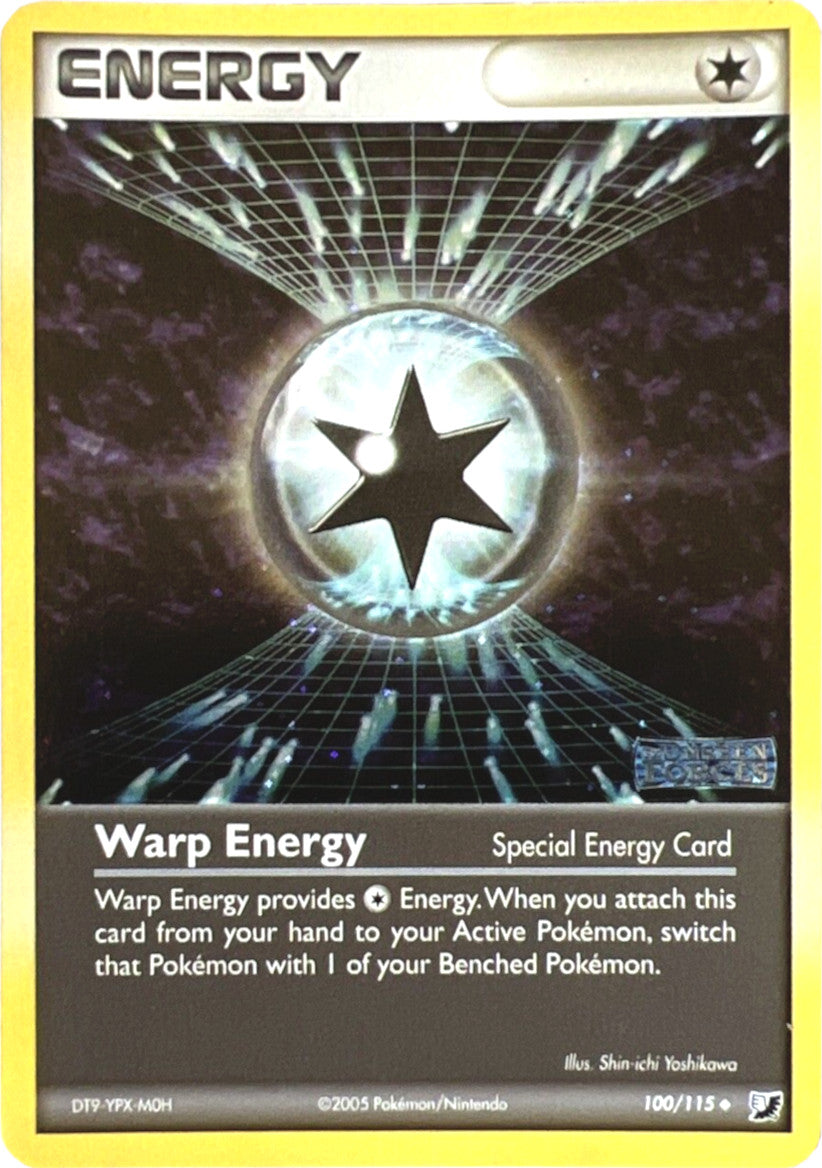 Warp Energy (100/115) (Stamped) [EX: Unseen Forces] | Galactic Gamez