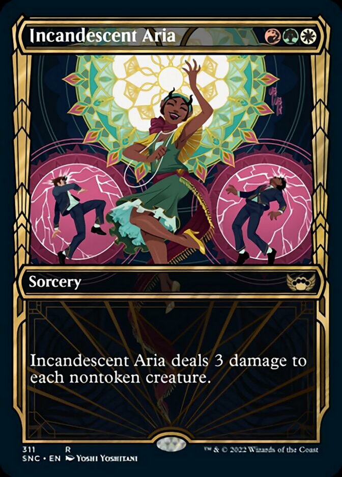 Incandescent Aria (Showcase Golden Age) [Streets of New Capenna] | Galactic Gamez