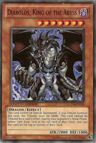 Diabolos, King of the Abyss [GLD4-EN018] Common | Galactic Gamez