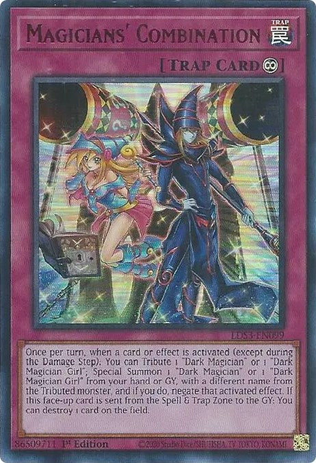 Magicians' Combination (Red) [LDS3-EN099] Ultra Rare | Galactic Gamez