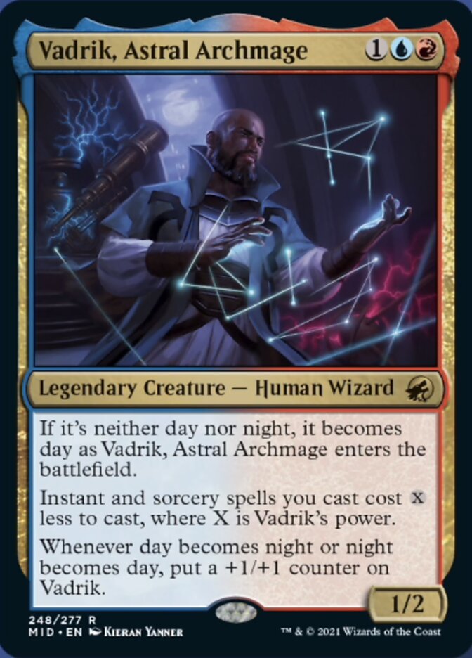 Vadrik, Astral Archmage [Innistrad: Midnight Hunt] | Galactic Gamez