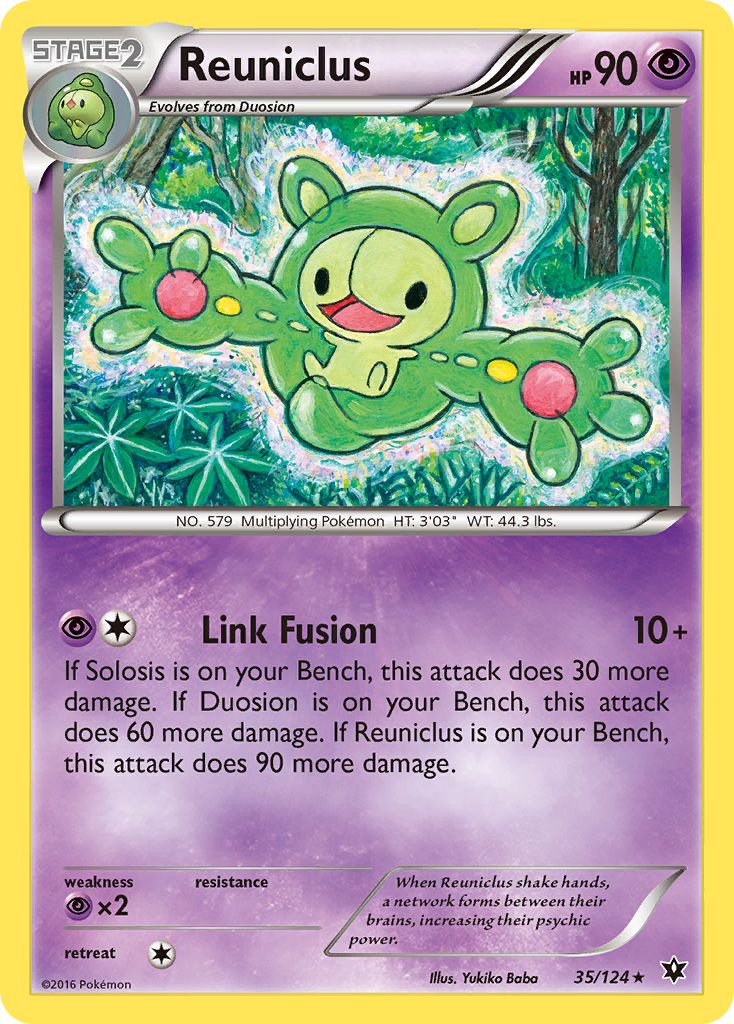 Reuniclus (35/124) [XY: Fates Collide] | Galactic Gamez