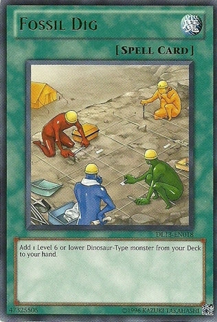 Fossil Dig (Green) [DL13-EN018] Rare | Galactic Gamez