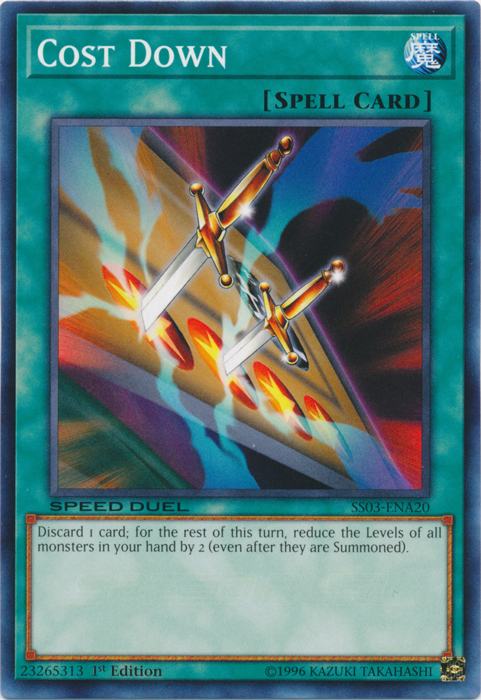 Cost Down [SS03-ENA20] Common | Galactic Gamez