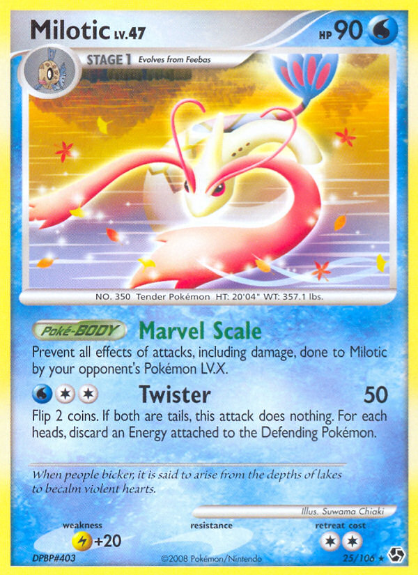 Milotic (25/106) [Diamond & Pearl: Great Encounters] | Galactic Gamez