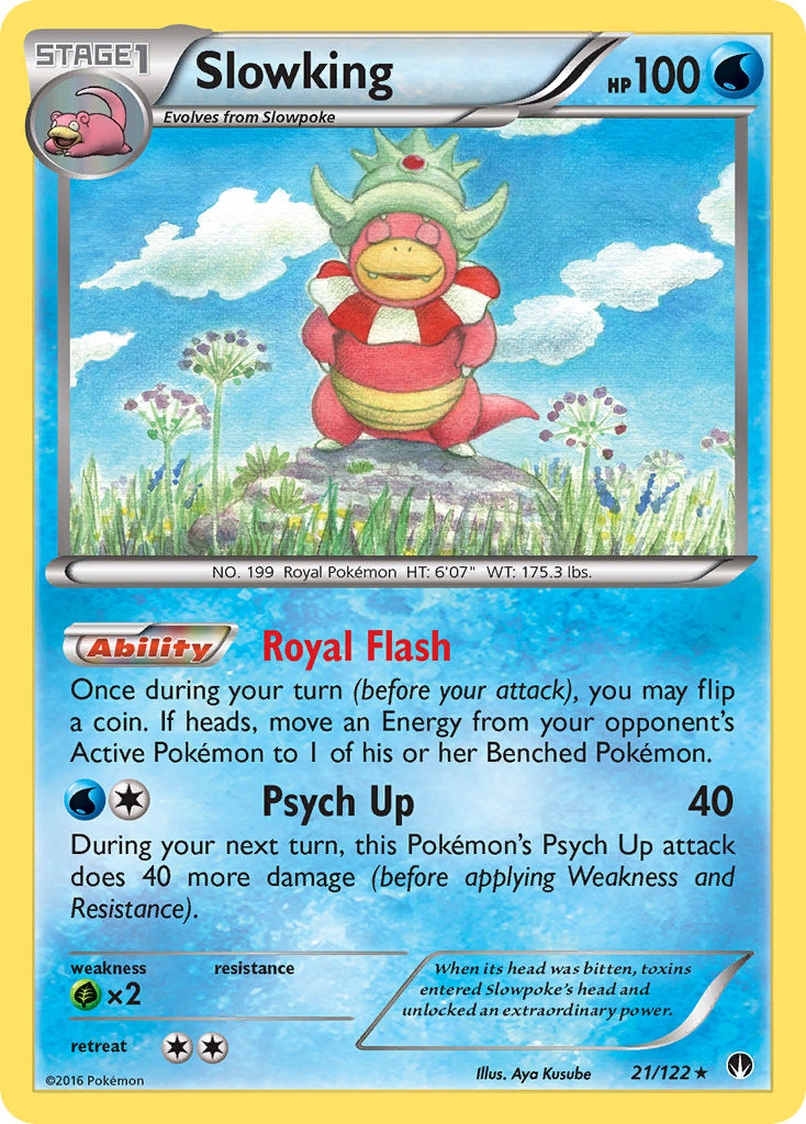 Slowking (21/122) [XY: BREAKpoint] | Galactic Gamez