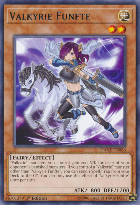 Valkyrie Funfte [DANE-EN086] Rare | Galactic Gamez