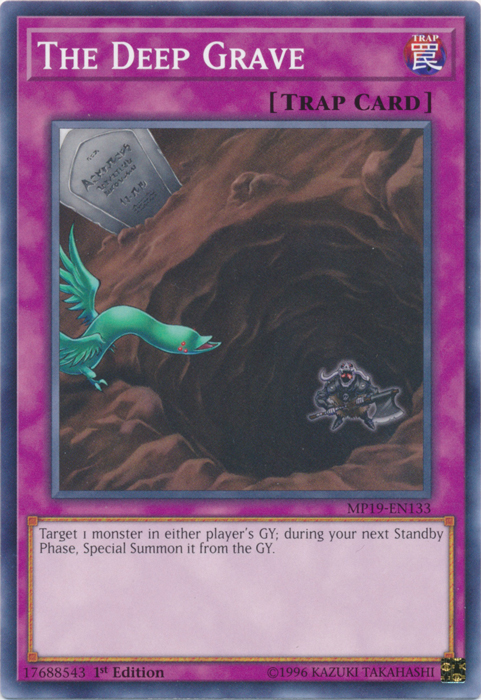 The Deep Grave [MP19-EN133] Common | Galactic Gamez