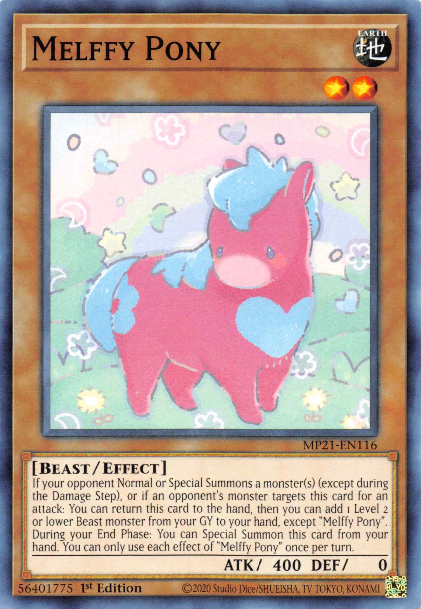 Melffy Pony [MP21-EN116] Common | Galactic Gamez