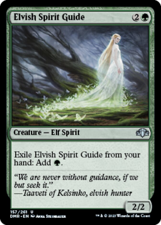 Elvish Spirit Guide [Dominaria Remastered] | Galactic Gamez