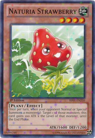 Naturia Strawberry [BP01-EN210] Starfoil Rare | Galactic Gamez