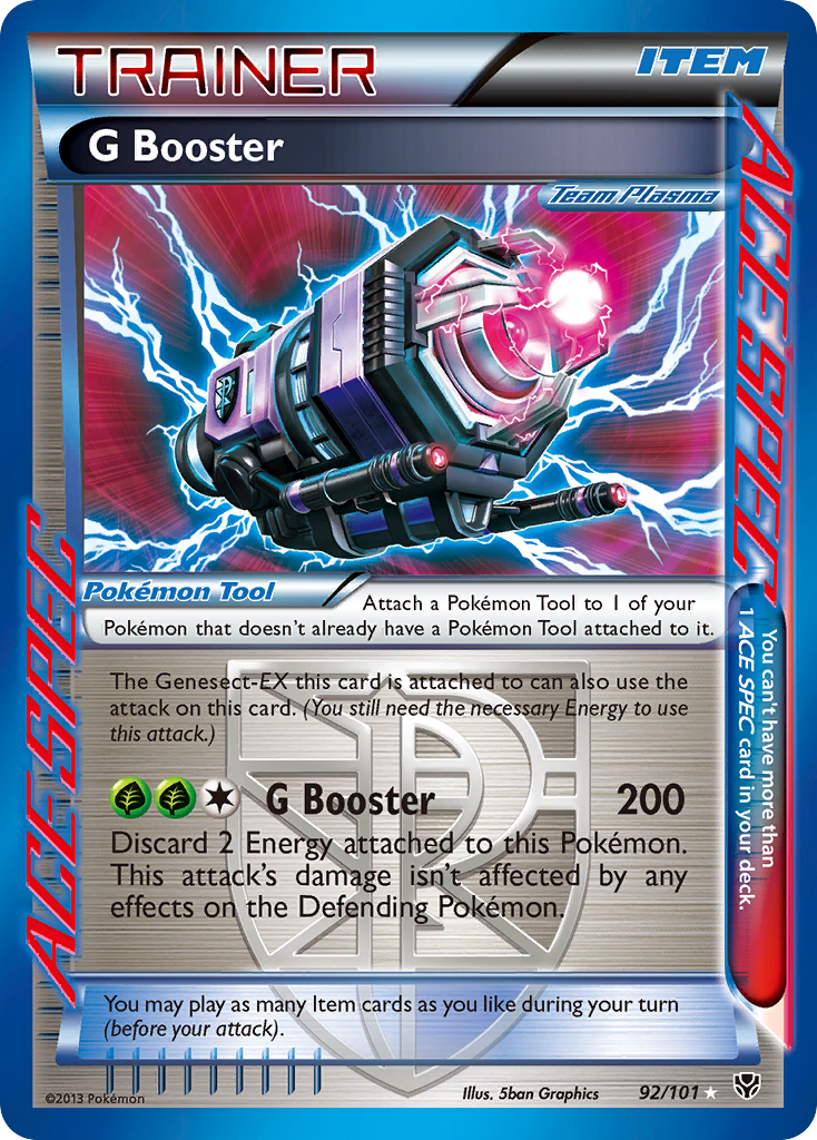 G Booster (92/101) [Black & White: Plasma Blast] | Galactic Gamez