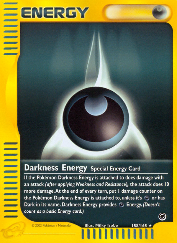 Darkness Energy (158/165) [Expedition: Base Set] | Galactic Gamez