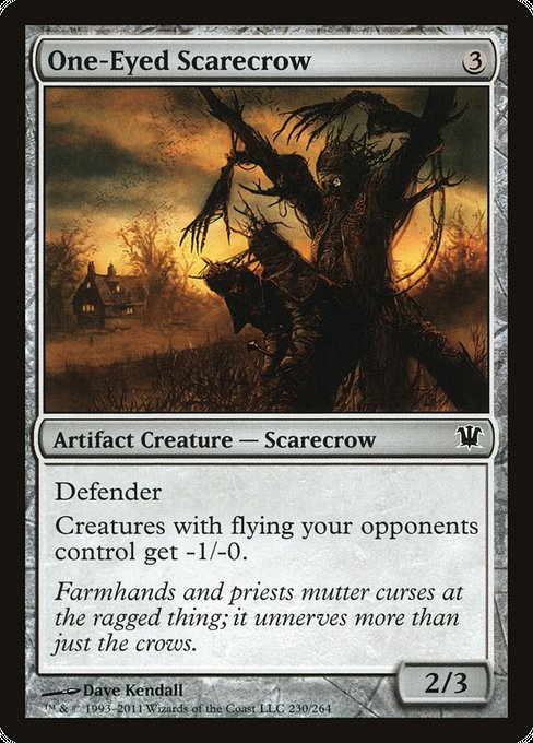 One-Eyed Scarecrow [Innistrad] | Galactic Gamez