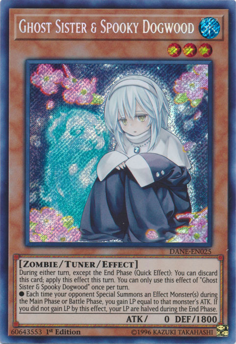 Ghost Sister & Spooky Dogwood [DANE-EN025] Secret Rare | Galactic Gamez