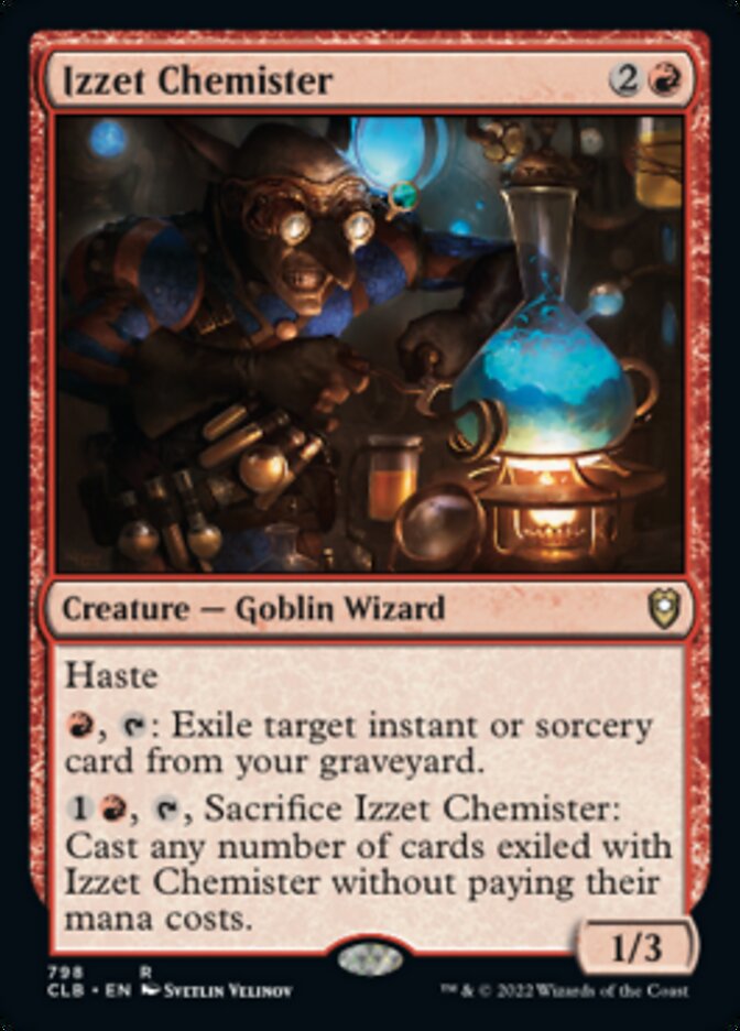 Izzet Chemister [Commander Legends: Battle for Baldur's Gate] | Galactic Gamez