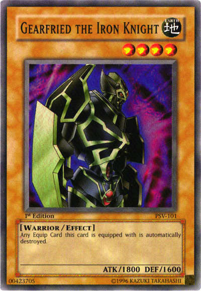 Gearfried the Iron Knight [PSV-101] Super Rare | Galactic Gamez