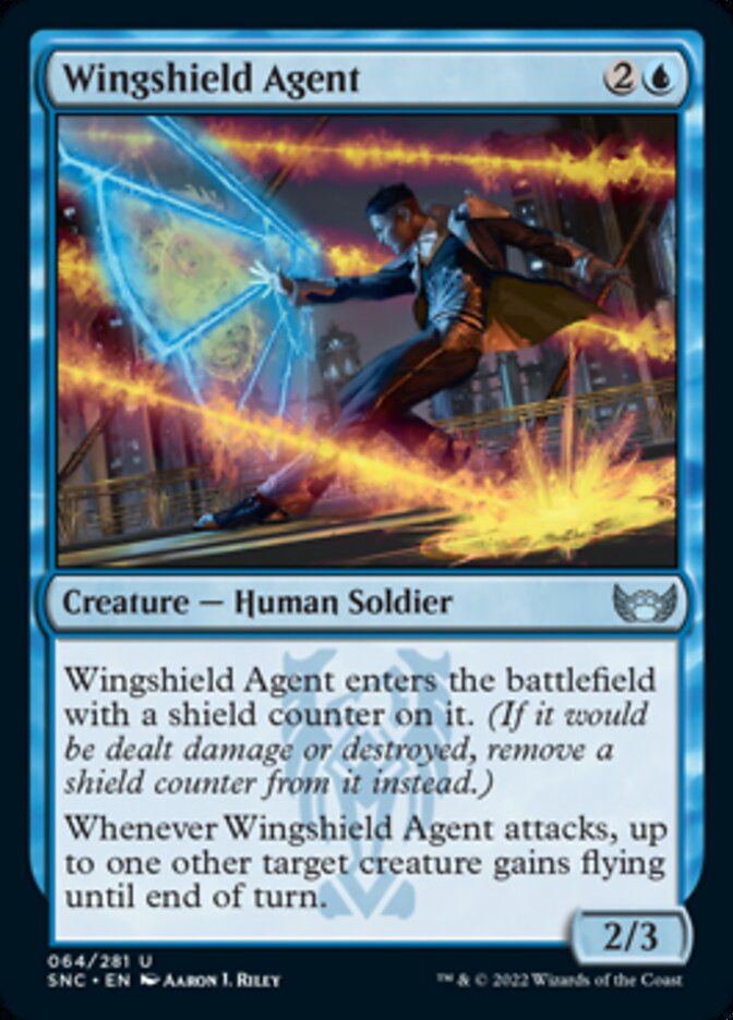 Wingshield Agent [Streets of New Capenna] | Galactic Gamez