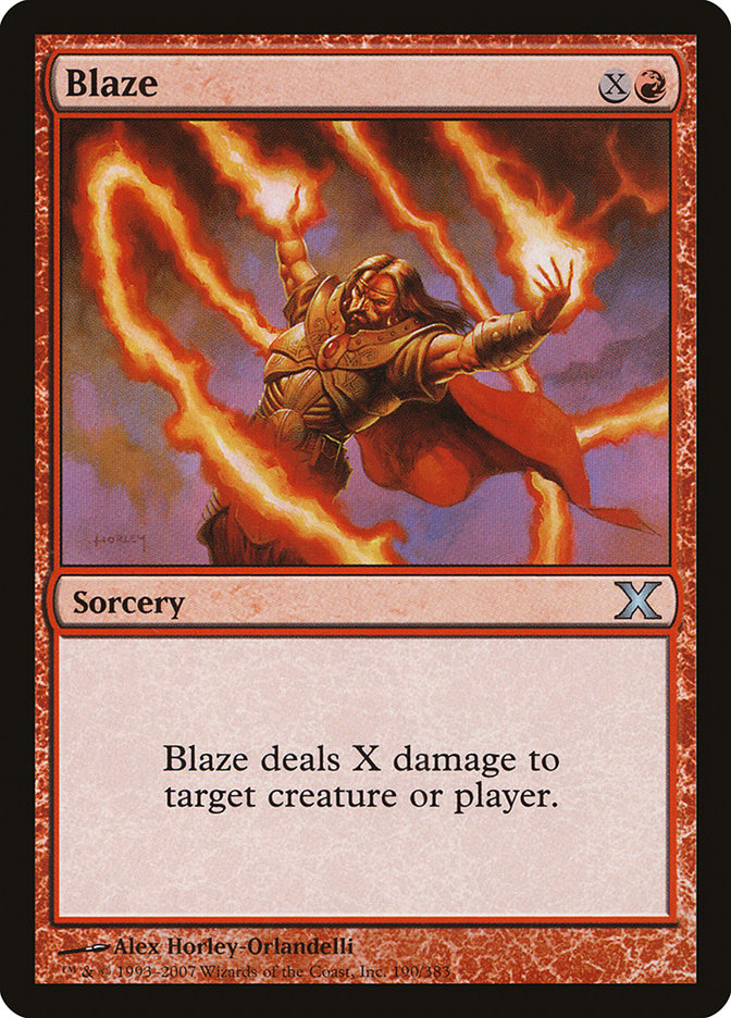 Blaze [Tenth Edition] | Galactic Gamez