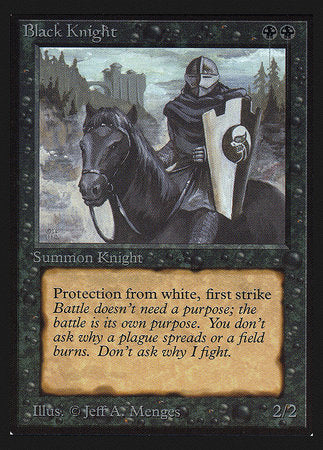 Black Knight (IE) [Intl. Collectors’ Edition] | Galactic Gamez