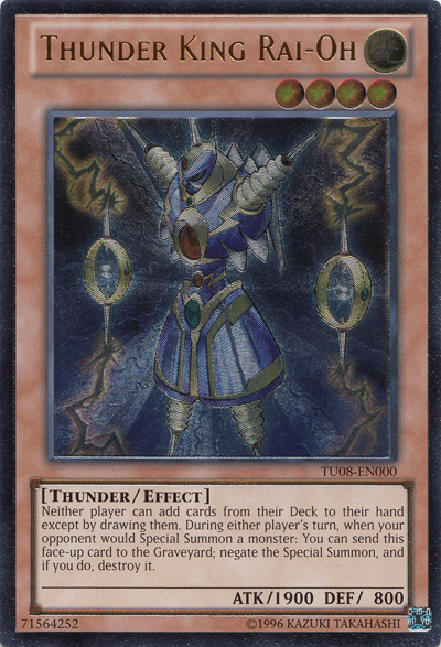 Thunder King Rai-Oh [TU08-EN000] Ultimate Rare | Galactic Gamez
