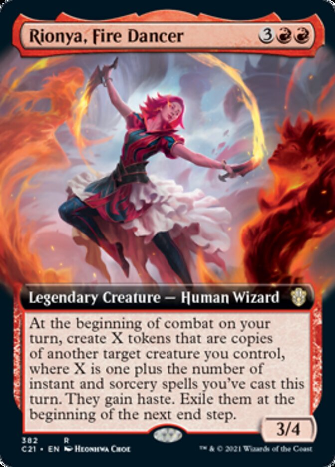 Rionya, Fire Dancer (Extended) [Commander 2021] | Galactic Gamez