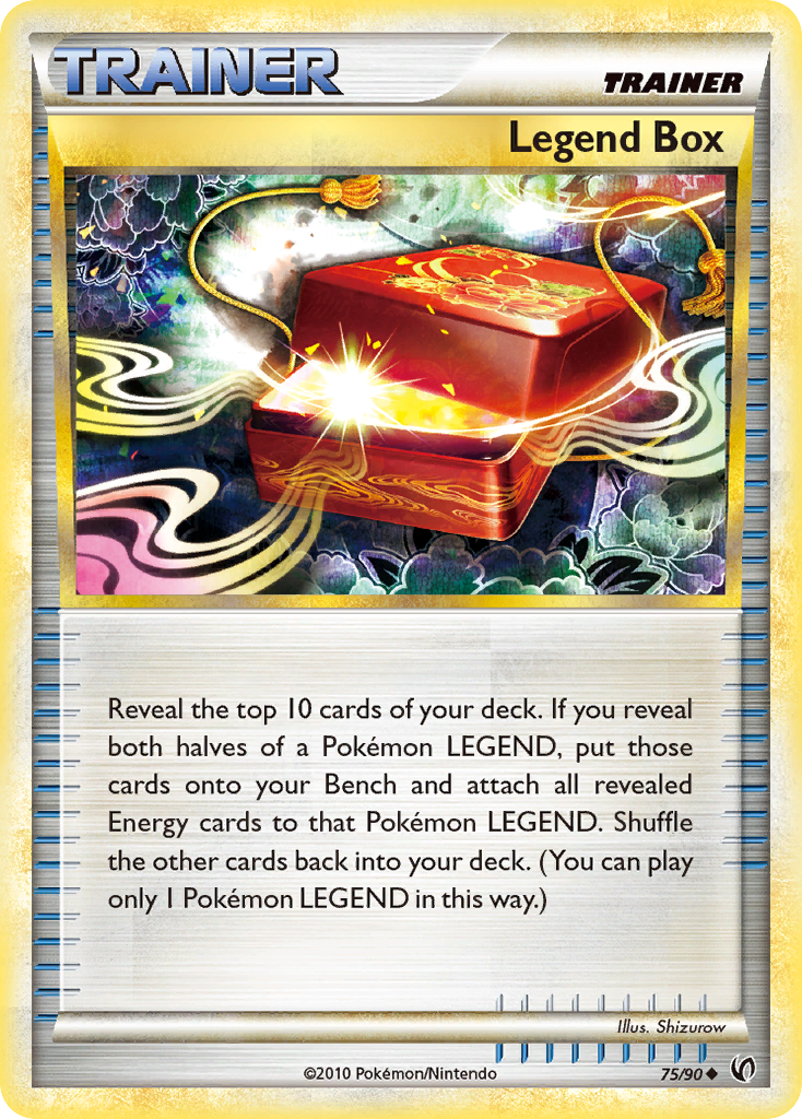 Legend Box (75/90) [HeartGold & SoulSilver: Undaunted] | Galactic Gamez