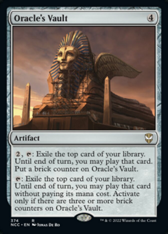 Oracle's Vault [Streets of New Capenna Commander] | Galactic Gamez