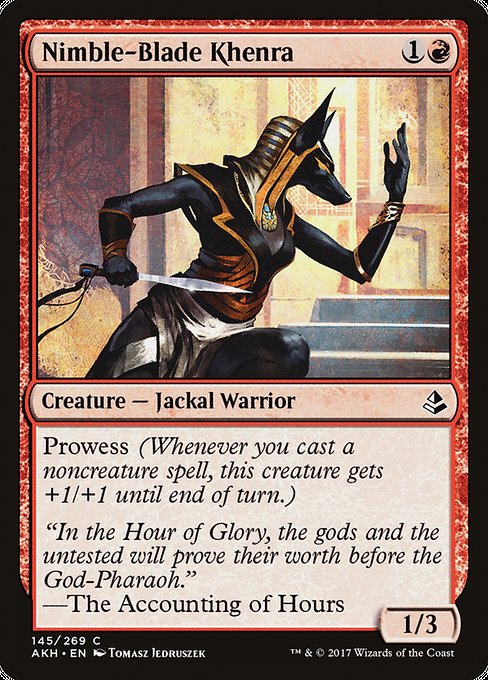 Nimble-Blade Khenra [Amonkhet] | Galactic Gamez