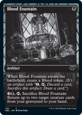 Blood Fountain [Innistrad: Double Feature] | Galactic Gamez