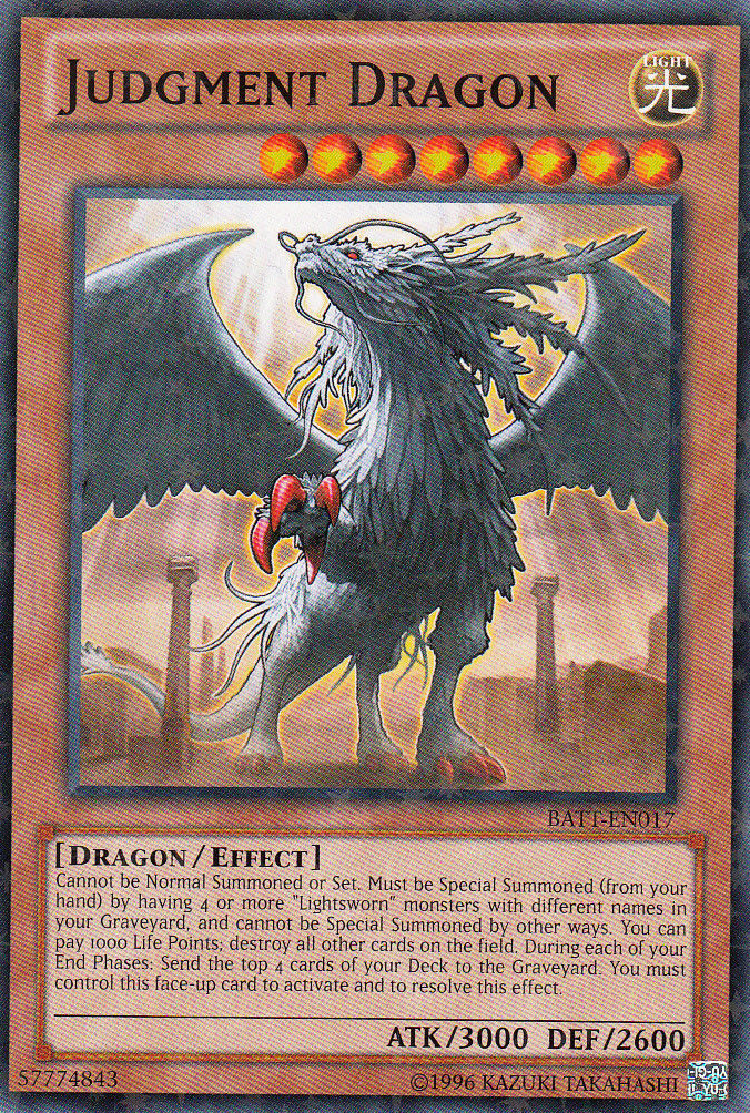 Judgment Dragon [BATT-EN017] Starfoil Rare | Galactic Gamez