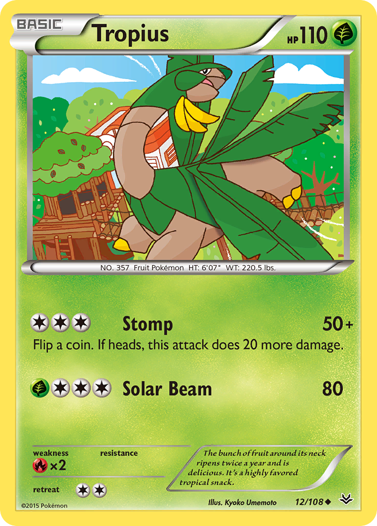 Tropius (12/108) [XY: Roaring Skies] | Galactic Gamez