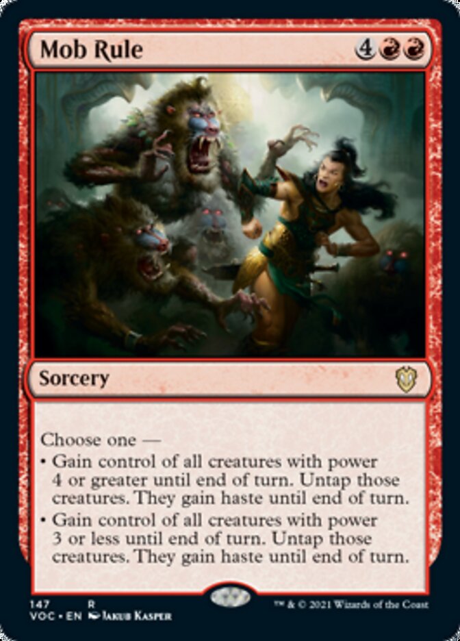 Mob Rule [Innistrad: Crimson Vow Commander] | Galactic Gamez