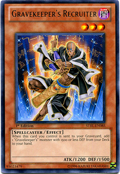Gravekeeper's Recruiter [STBL-EN085] Rare | Galactic Gamez
