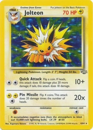 Jolteon (4/64) [Jungle Unlimited] | Galactic Gamez