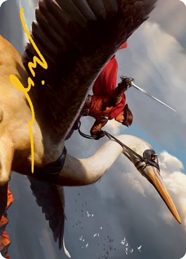 Rem Karolus, Stalwart Slayer Art Card (Gold-Stamped Signature) [Innistrad: Midnight Hunt Art Series] | Galactic Gamez