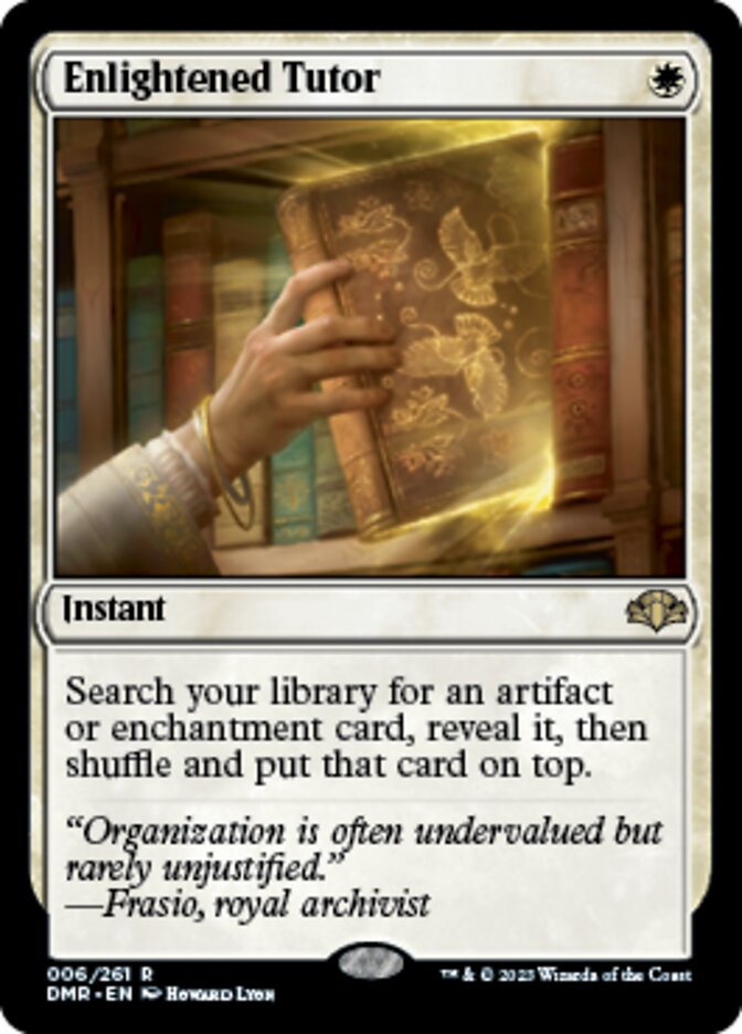 Enlightened Tutor [Dominaria Remastered] | Galactic Gamez