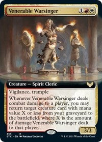 Venerable Warsinger (Extended) [Strixhaven: School of Mages] | Galactic Gamez