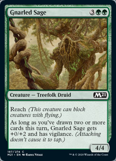 Gnarled Sage [Core Set 2021] | Galactic Gamez