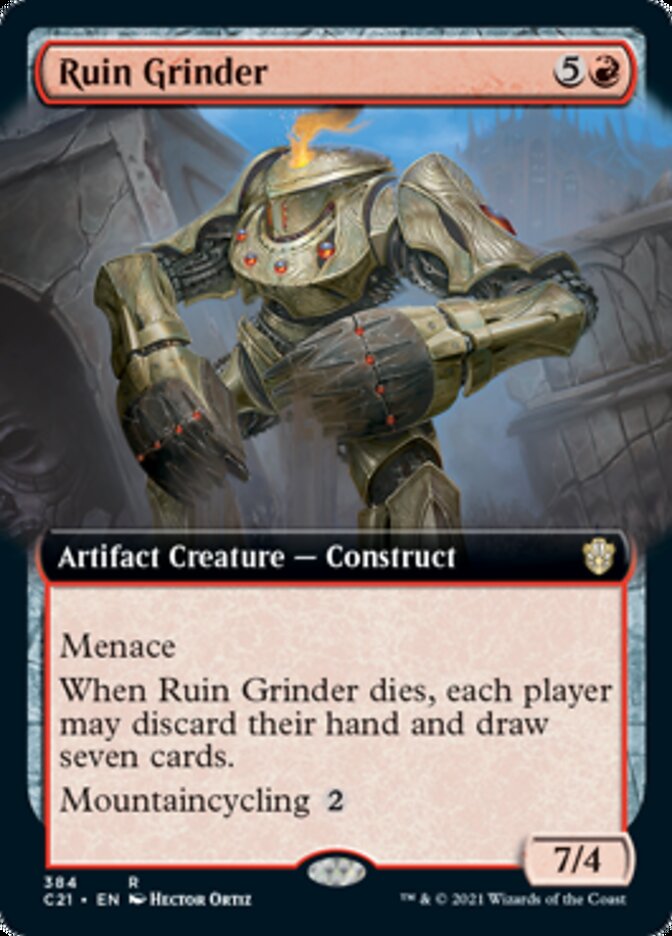 Ruin Grinder (Extended) [Commander 2021] | Galactic Gamez