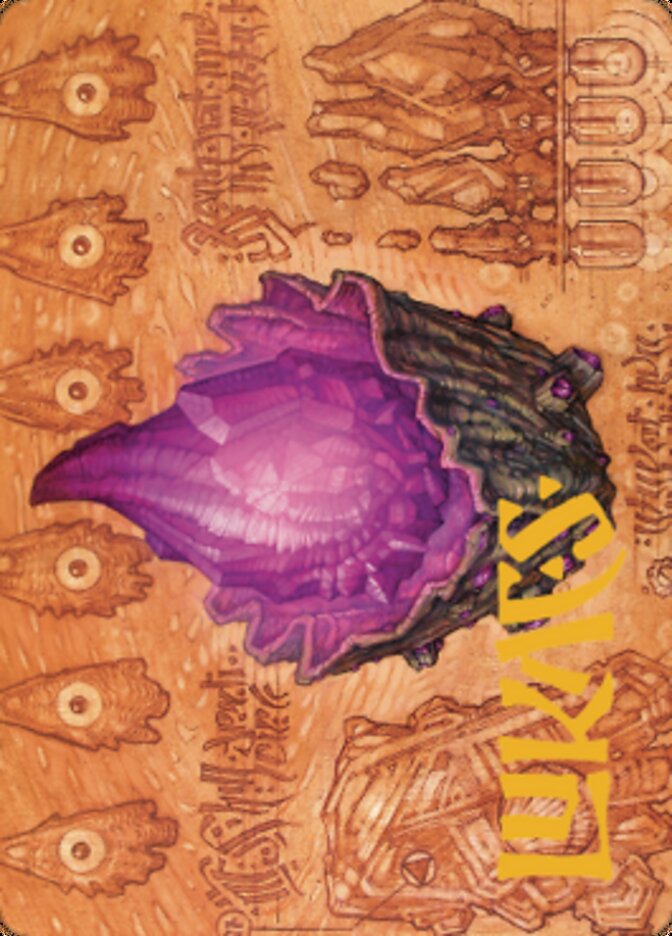 Thorn of Amethyst Art Card (Gold-Stamped Signature) [The Brothers' War Art Series] | Galactic Gamez