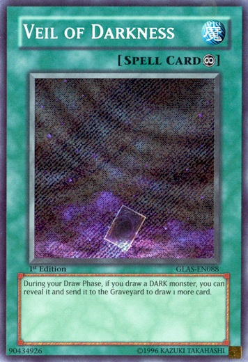 Veil of Darkness [GLAS-EN088] Secret Rare | Galactic Gamez