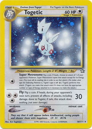 Togetic (16/111) [Neo Genesis Unlimited] | Galactic Gamez