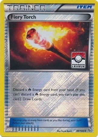 Fiery Torch (89/106) (League Promo) [XY: Flashfire] | Galactic Gamez